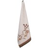 Clayre & Eef LFJ42-2 Asciugamano da cucina con funghi Beige 50x70 cm