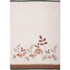 Clayre & Eef LFJ42-2 Asciugamano da cucina con funghi Beige 50x70 cm