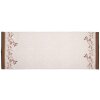 Clayre & Eef LFJ64 Runner da tavola Funghi Beige Marrone 50x140 cm