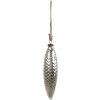 Clayre & Eef 6GL4541L Guaina per albero di Natale argento Ø 6x23 cm