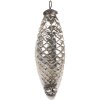 Clayre & Eef 6GL4541M Guaina per albero di Natale argento Ø 6x16 cm