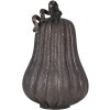 Clayre & Eef 6GL4543 Decorazione Zucca Grigia Ø 17x27 cm