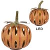 Clayre & Eef 6Y5615 Decorazione Zucca Ø 28x34 cm Arancione
