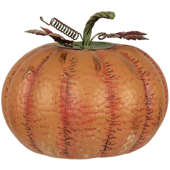 Clayre & Eef 6Y5617 Decorazione Zucca Ø 34x29 cm