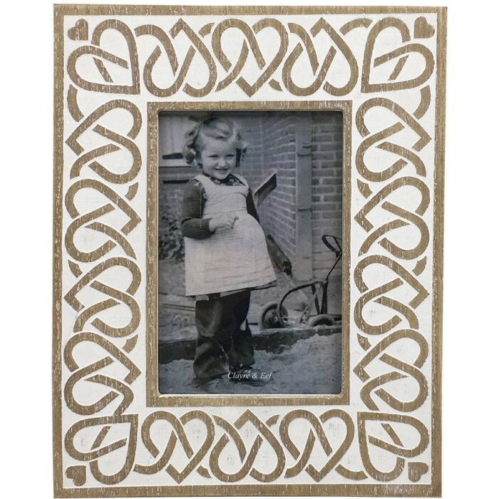 Clayre & Eef 2F1096 Cornice per foto 19x1x24 cm 10x15 cm