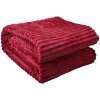 Clayre & Eef KT060.158R Plaid Rosso 180x200 cm