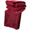 Clayre & Eef KT060.158R Plaid Rosso 180x200 cm