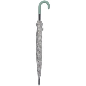 Juleeze JZUM0075GR Ombrello con motivo floreale verde 60 cm