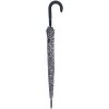 Juleeze JZUM0075Z Ombrello con motivo floreale nero 60 cm