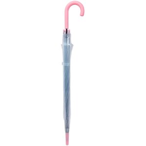 Juleeze JZUM0079P Ombrello rosa trasparente 56 cm