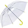 Juleeze JZUM0079Y Ombrello giallo trasparente 56 cm