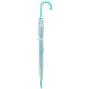 Juleeze JZUM0080GR Ombrello trasparente 58 cm verde