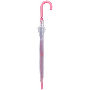 Juleeze JZUM0080P Ombrello rosa trasparente 58 cm
