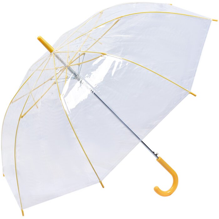 Juleeze JZUM0080Y Ombrello giallo trasparente 58 cm