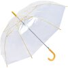 Juleeze JZUM0080Y Ombrello giallo trasparente 58 cm
