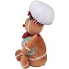 Clayre & Eef 65583 Decorazione omino di pan di zenzero 19x14x35 cm