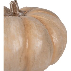 Clayre & Eef 6PR4371 Decorazione Zucca Beige Ø 22x13 cm