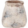 Clayre & Eef 6TE0532L Vaso da fiori beige 18x18x17 cm
