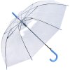 Juleeze JZUM0079PA Ombrello trasparente blu Ø 98x80 cm