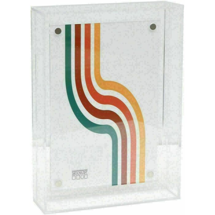 Deknudt S58SL1 Cornice in acrilico effetto foto galleggiante trasparente 13,0 x 18,0 cm