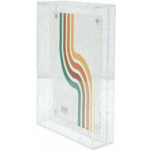 Deknudt S58SL1 Cornice in acrilico effetto foto galleggiante trasparente 13,0 x 18,0 cm