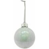 Deknudt S66FJ6 Inserto fotografico con gingillo natalizio colore argento glitterato