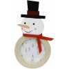 Deknudt S66FK2 decorazione natalizia in legno pupazzo di neve natura
