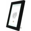 Deknudt S66KF2 Cornice nera con passe-partout bianco 30x30 cm 40x40 cm