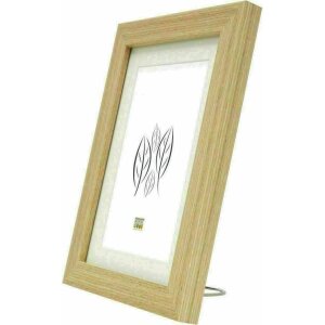 Deknudt S66KH1 cornice in rovere passe-partout bianco natura 30x30 cm 40x40 cm