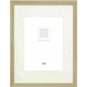 Deknudt S66KH1 cornice in rovere passe-partout bianco natura 30x30 cm 40x40 cm