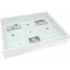 Deknudt S67TN9 Tagliere bianco con passe-partout per 9 immagini