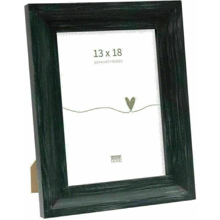 Deknudt S67UF2 Cornice dipinta a mano nera 13,0x18,0 cm