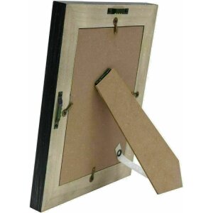 Deknudt S67UF2 Cornice dipinta a mano nera 13,0x18,0 cm