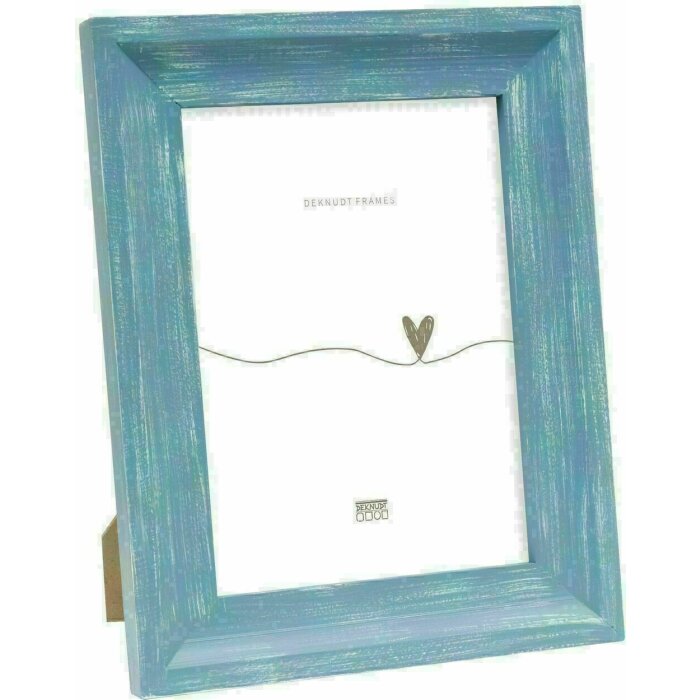 Deknudt S67UF6 Cornice dipinta a mano blu 10,0x15,0 cm