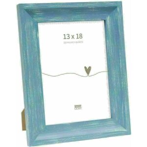 Deknudt S67UF6 Cornice dipinta a mano blu 13,0 x 18,0 cm