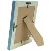 Deknudt S67UF6 Cornice dipinta a mano blu 13,0 x 18,0 cm