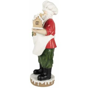 Clayre & Eef 5PR0124GG Decorazione Babbo Natale...