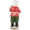 Clayre & Eef 5PR0124GG Decorazione Babbo Natale 26x20x59 cm
