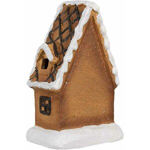 Clayre & Eef 6CE1771 Decorazione natalizia casa di pan di zenzero 10x7x15 cm