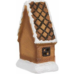 Clayre & Eef 6CE1771 Decorazione natalizia casa di pan di zenzero 10x7x15 cm