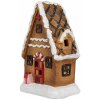 Clayre & Eef 6CE1771 Decorazione natalizia casa di pan di zenzero 10x7x15 cm
