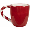 Clayre & Eef 6CEMU0158 Tazza Pan di zenzero rosso-bianco 325ml 14x9x10cm