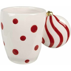 Clayre & Eef 6CEMU0162R Tazza con manico a forma di...