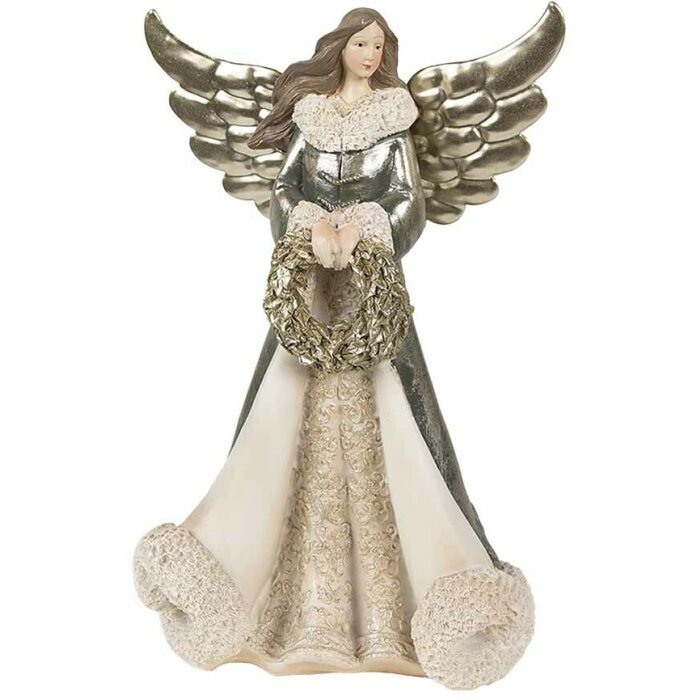 Clayre & Eef 6PR3958GG Angelo decorativo 15x10x24 cm