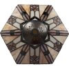LumiLamp 5LL-5596 Paralume Tiffany Ø 25x25 cm