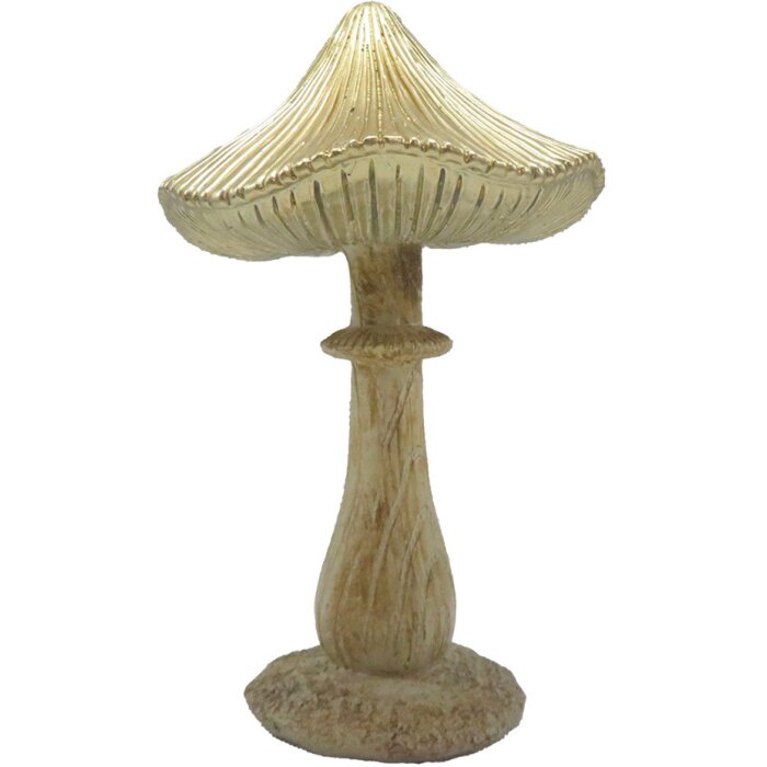Clayre & Eef 6PR4157 Decorazione Fungo Marrone 11x9x15 cm