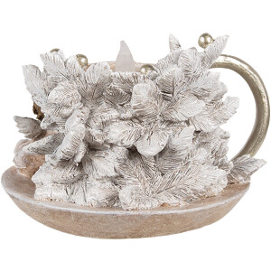 Clayre & Eef 6PR4164 Candeliere Angel LED 14x13x10 cm