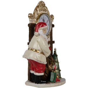 Clayre & Eef 6PR4180 Decorazione Orologio di Babbo...