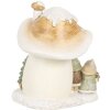 Clayre & Eef 6PR4186 Decorazione Fungo con nani LED 13x12x15 cm