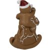 Clayre & Eef 6PR4195 Decorazione uomo di pan di zenzero cervo figura a dondolo 11x5x12 cm